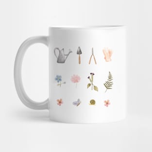 Garden Cottagecore Aesthetic | Watercolor Mug